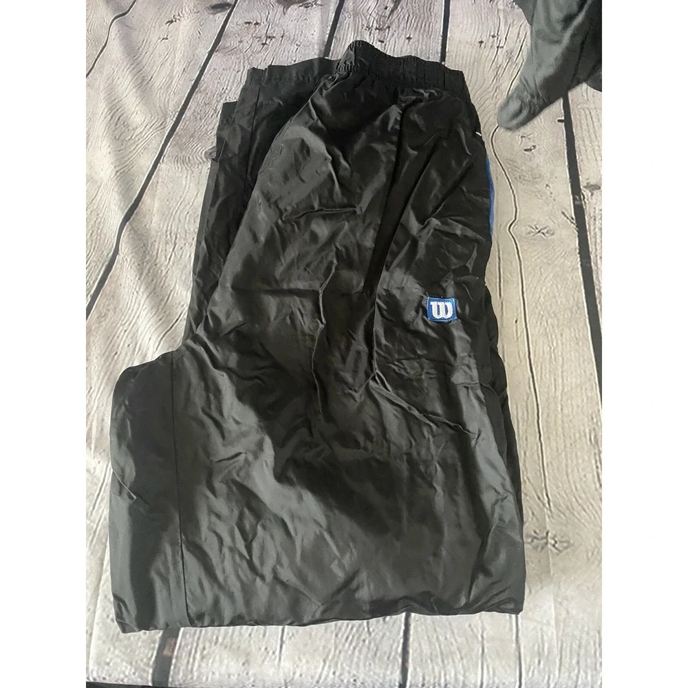 Wilsons Two Piece Track Suit Windbreaker Jacket & Pants Sz Medium